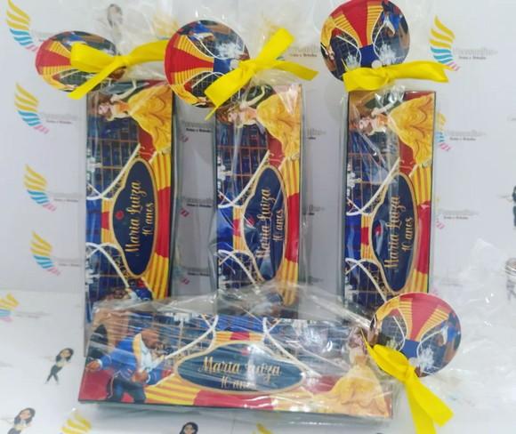Dominó Personalizado Bela e a Fera