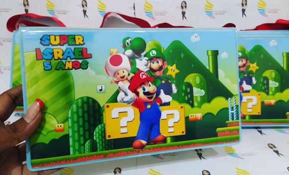 Estojo de Colorir 48 Peças Super Mario