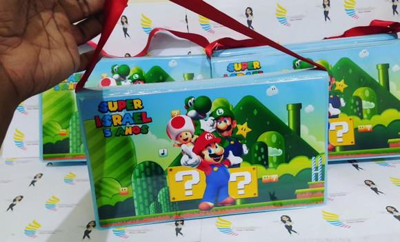 Estojo de Colorir 48 Peças Super Mario