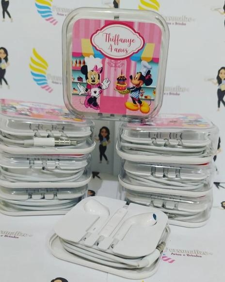 Fone na Caixa Minnie Confeiteira
