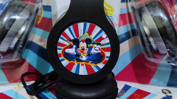Headfone Personalizado Circo do Mickey