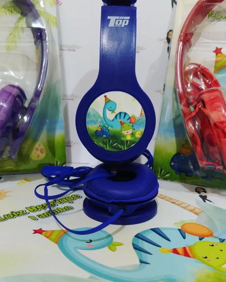 Headfone Personalizado Dino Baby