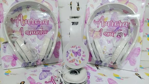 Headfone Personalizado Jardim Encantado