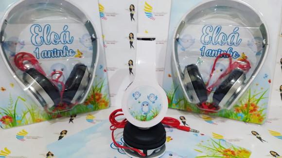 Headfone Personalizado Jardim Encantado