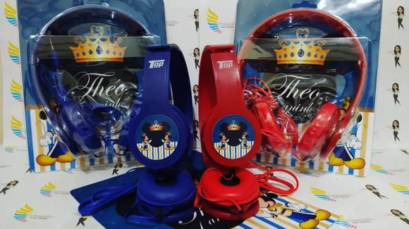 Headfone Personalizado Mickey Realeza