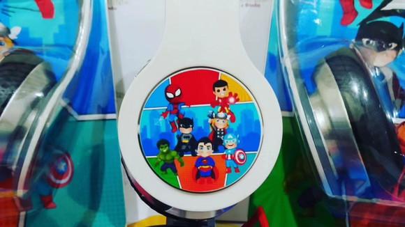 Headfone Personalizado Vingadores Cute