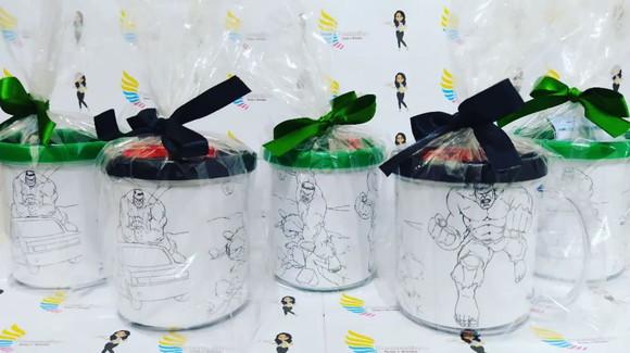 Kit Diversão na Caneca Hulk