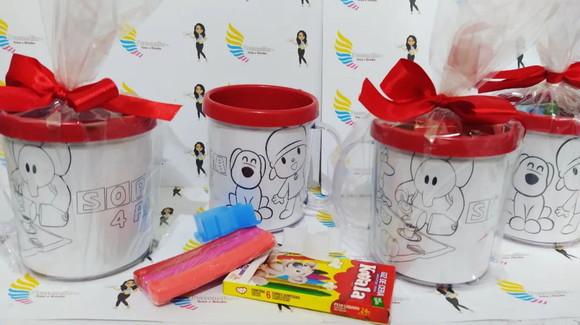 Kit Diversão na Caneca Pocoyo