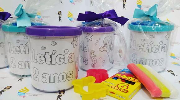 Kit Diversão na Caneca Sereia