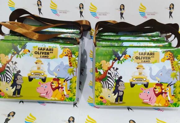 Kit Pintura estojo de colorir 18 peças Safari Baby
