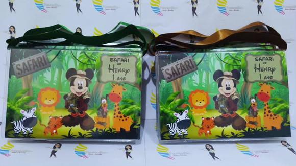 Kit Pintura Estojo de Colorir Mickey Safari