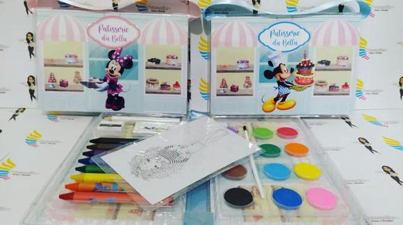 Kit Pintura Estojo de Colorir Minnie Confeiteira