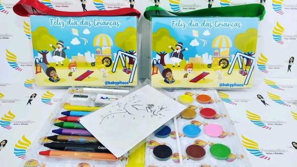 Kit Pintura estojo de colorir Mundo Bita