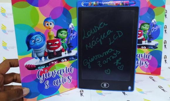 Lousa Tablet Mágica Personalizada Divertidamente