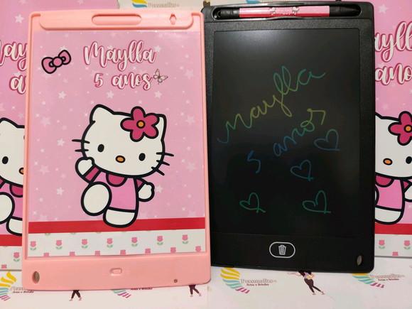 Lousa Tablet Mágico Personalizada Hello Kitty