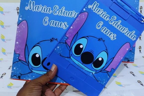 Lousa Tablet Mágico Personalizada Stitch
