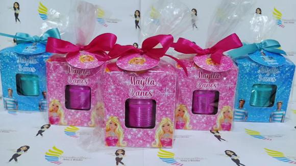 Mini Caixa de Som Bluetooth Barbie