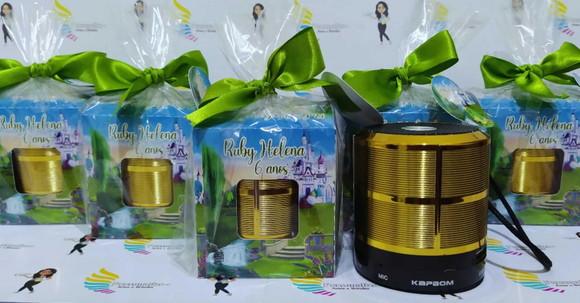 Mini Caixa de Som Bluetooth Princesa Tiana