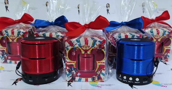Mini Caixa de Som Bluetooth Mickey Circo