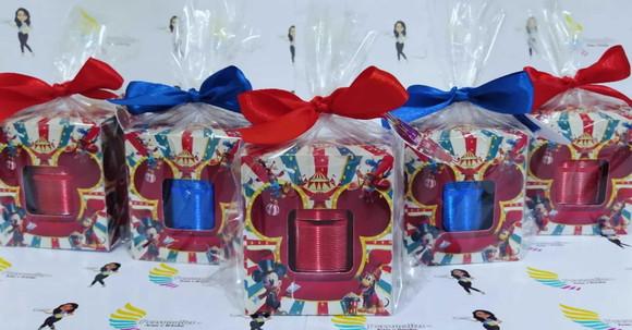 Mini Caixa de Som Bluetooth Mickey Circo
