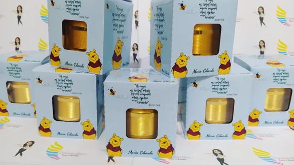 Mini Caixa de Som Bluetooth Ursinho Pooh
