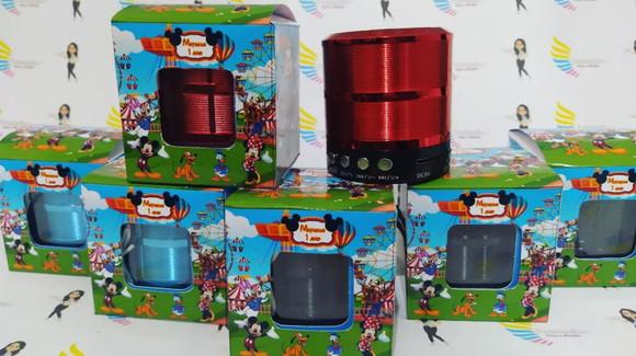 Mini Caixa de Som Bluetooth Turma do Mickey