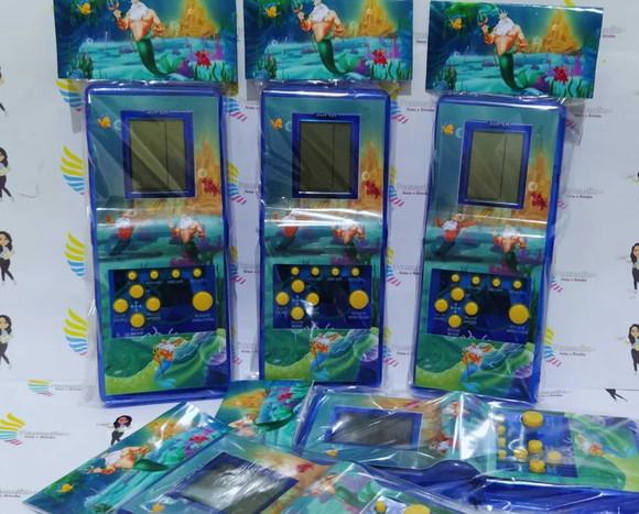 Mini Game Personalizado Ariel Pequena Sereia