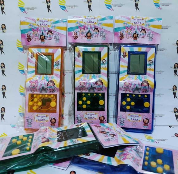 Mini Game Personalizado Circo Rosa
