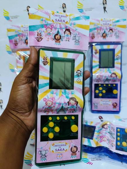 Mini Game Personalizado Circo Rosa