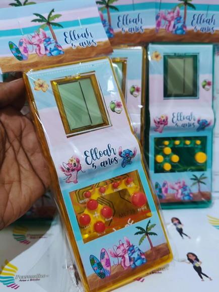 Mini Game Personalizado Stitch e Angel