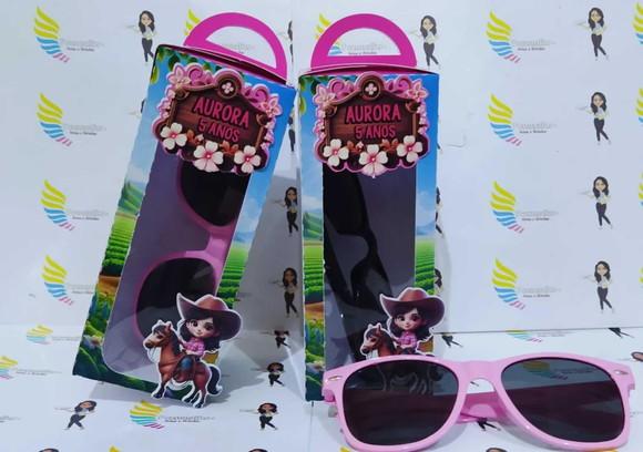 Óculos de Sol na Caixa Personalizada - Boiadeira