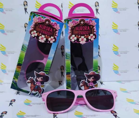 Óculos de Sol na Caixa Personalizada - Boiadeira