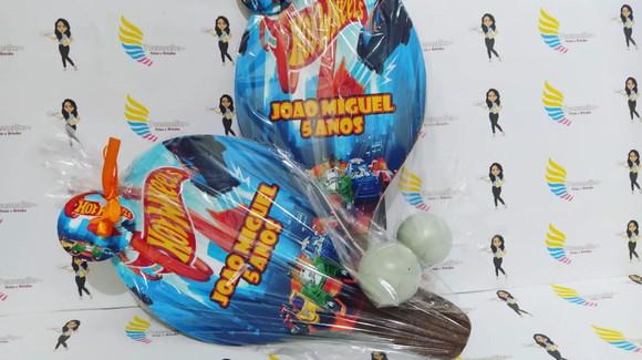 Raquete Personalizada Hot Wheels
