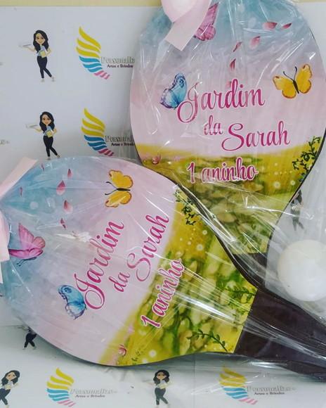 Raquete Personalizada Jardim Encantado