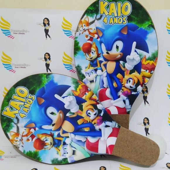 Raquete Personalizada Sonic