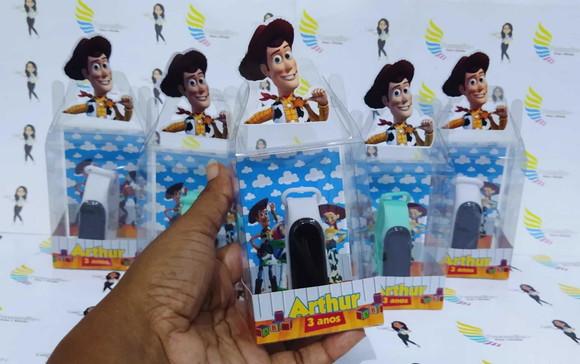 Relógio na Cx. de Acetato Lembrançinha Toy Story