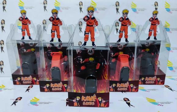 Relógio na Cx. de Acetato Lembrançinhas Naruto