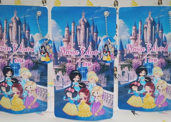 Saquinho Zip Lock Princesas