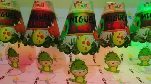 Abajur Personalizado Dino Baby