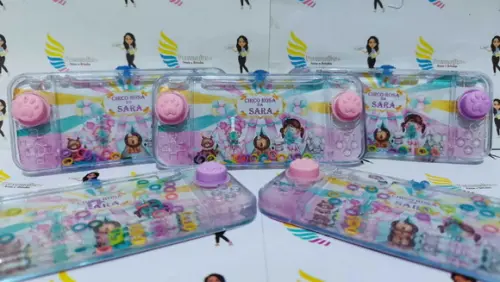 Acquaplay Personalizado Tema Circo Rosa