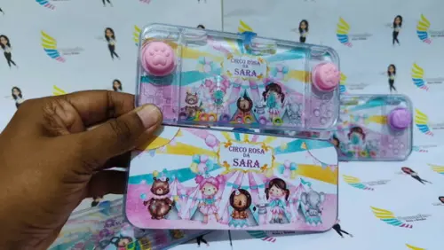 Acquaplay Personalizado Tema Circo Rosa