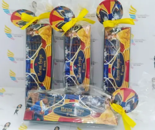 Dominó Personalizado Bela e a Fera