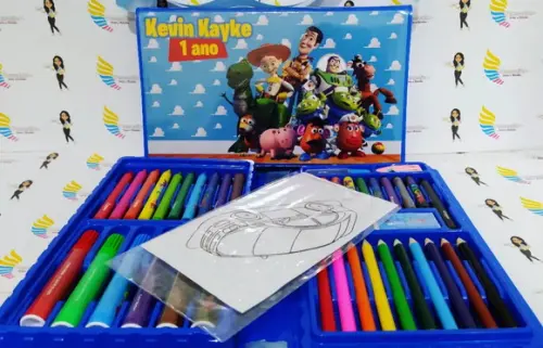 Estojo de Colorir 48 peças Toy Story