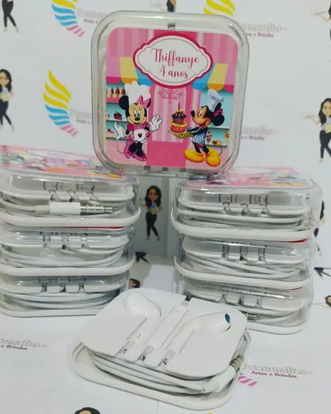 Fone na Caixa Minnie Confeiteira