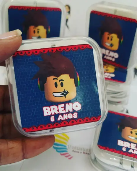 Fone na Caixa Roblox