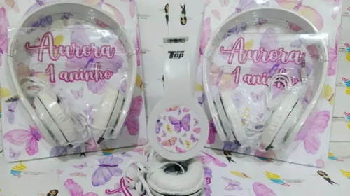 Headfone Personalizado Jardim Encantado