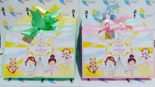 Kit Diversão Circo Rosa