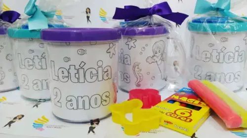 Kit Diversão na Caneca Sereia