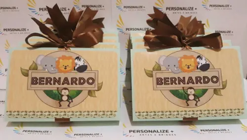 Kit Diversão na Maleta Tema Safari