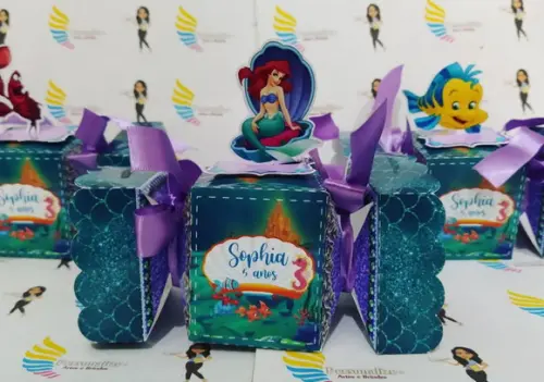 Kit Papelaria Personalizada Ariel